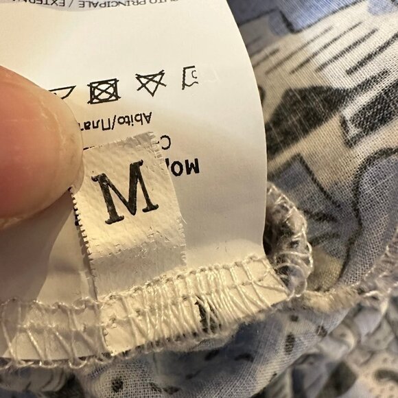 Dixie printed button front peasant dress - Picture 7 of 7